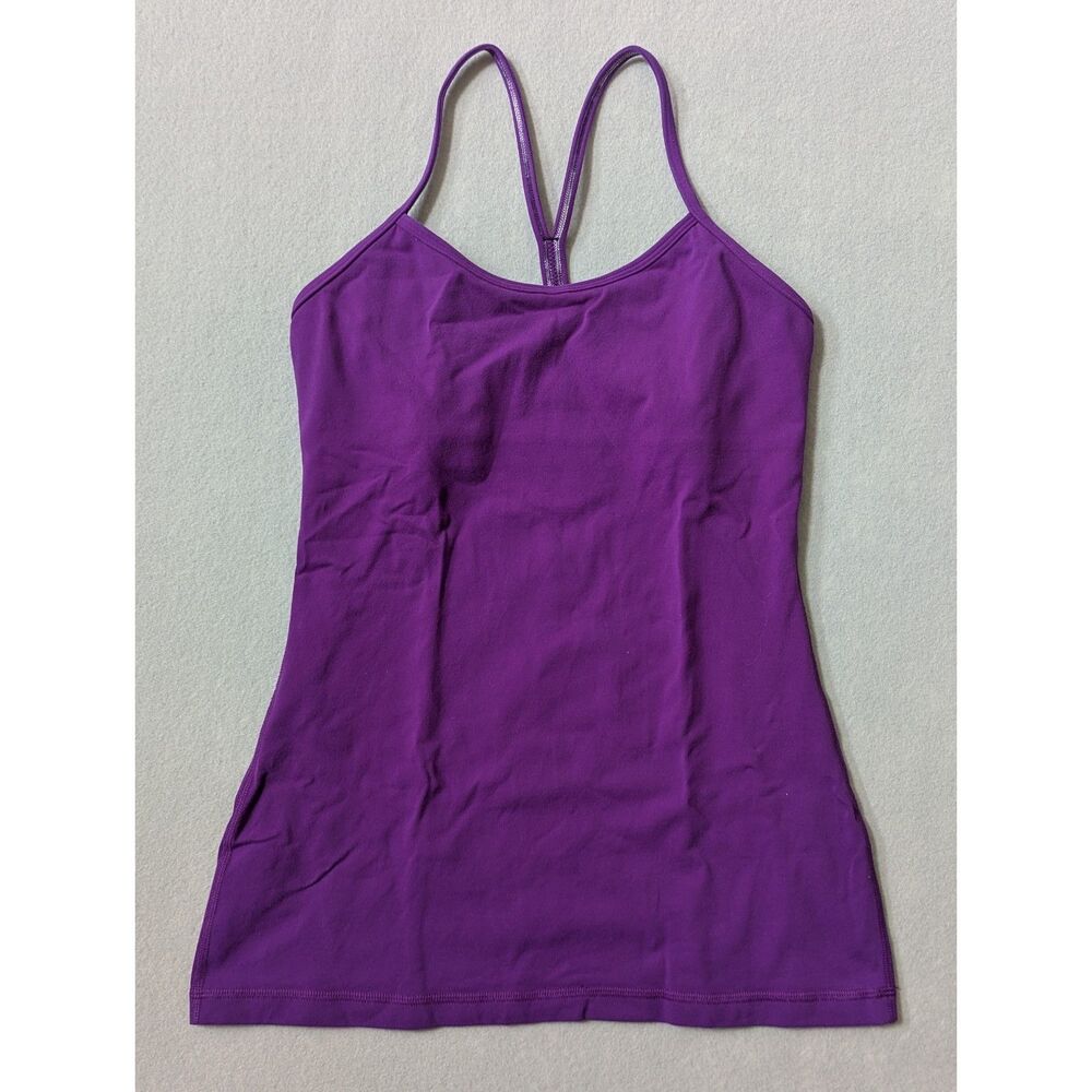 lululemon Power Y Tank Purple Size 6